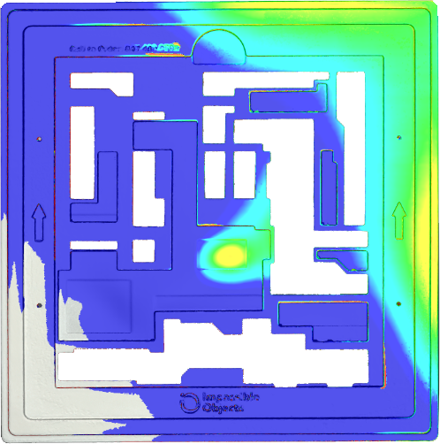 SLS surface deviation analysis